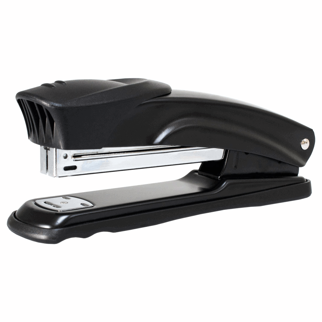 Степлер металевий, 30 аркушів, скоби 24/6, 26/6, чорний, H-Tone (JJ40136-black)